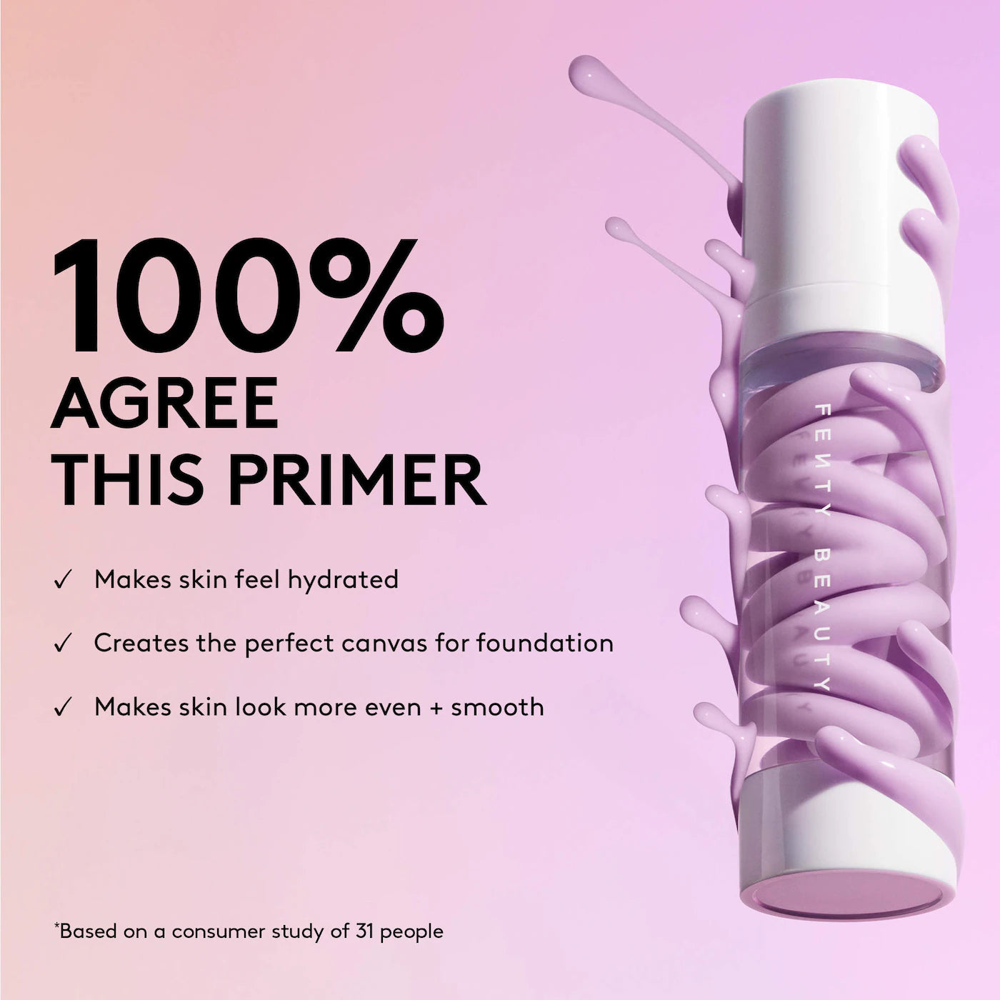 Grip Trip Hydrating + Plumping Primer – Fenty Beauty 💧✨