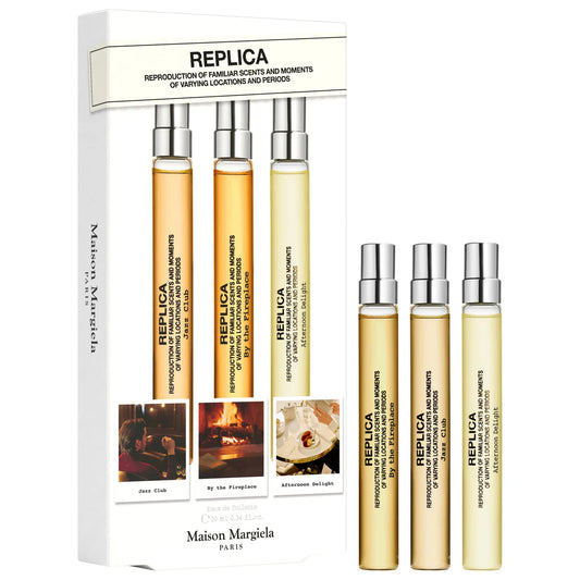 'REPLICA' Travel Spray Set - By The Fireplace, Jazz Club, Afternoon Delight