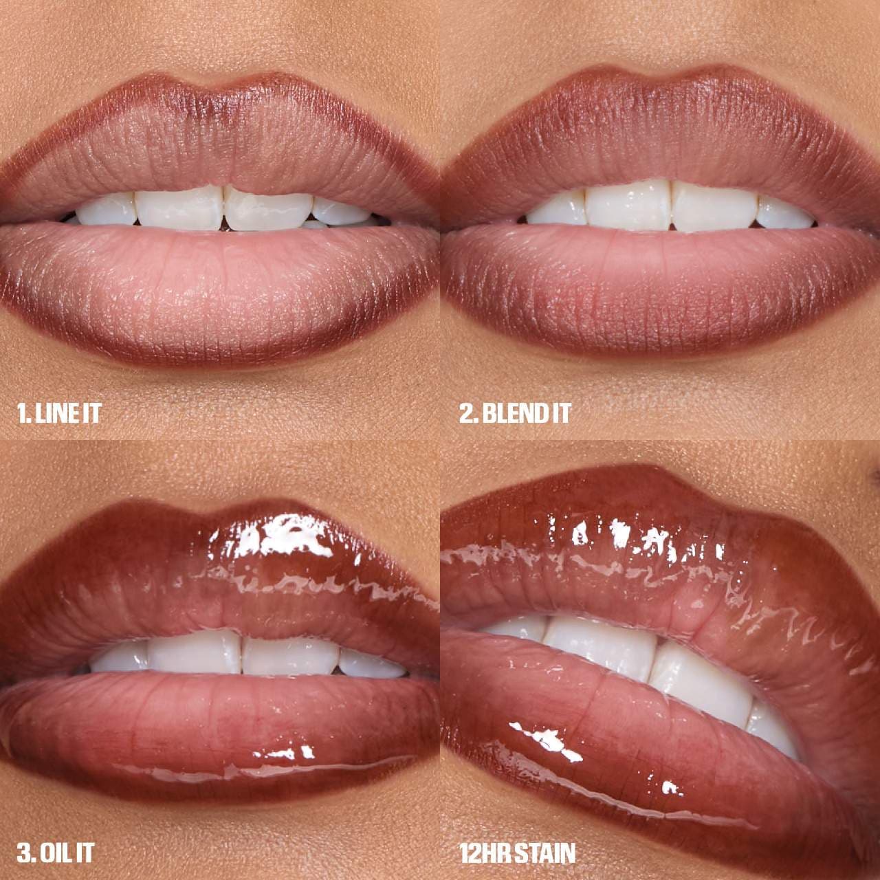 Huda Beauty Lip Contour Lip Stain for 12-Hour Wear