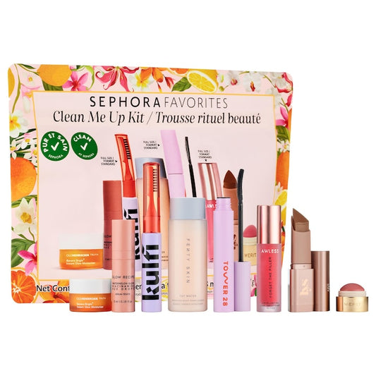 Sephora Favorites - Clean Me Up Makeup and Skincare Value Set