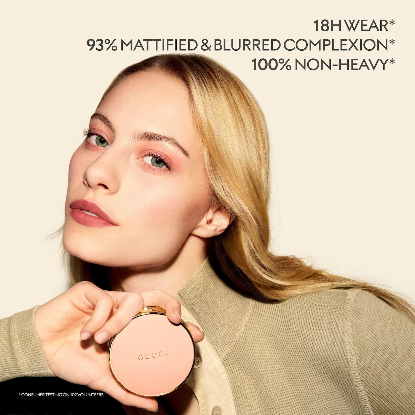 ✨ Gucci Mattifying Face Powder – 18 h Matte Finish