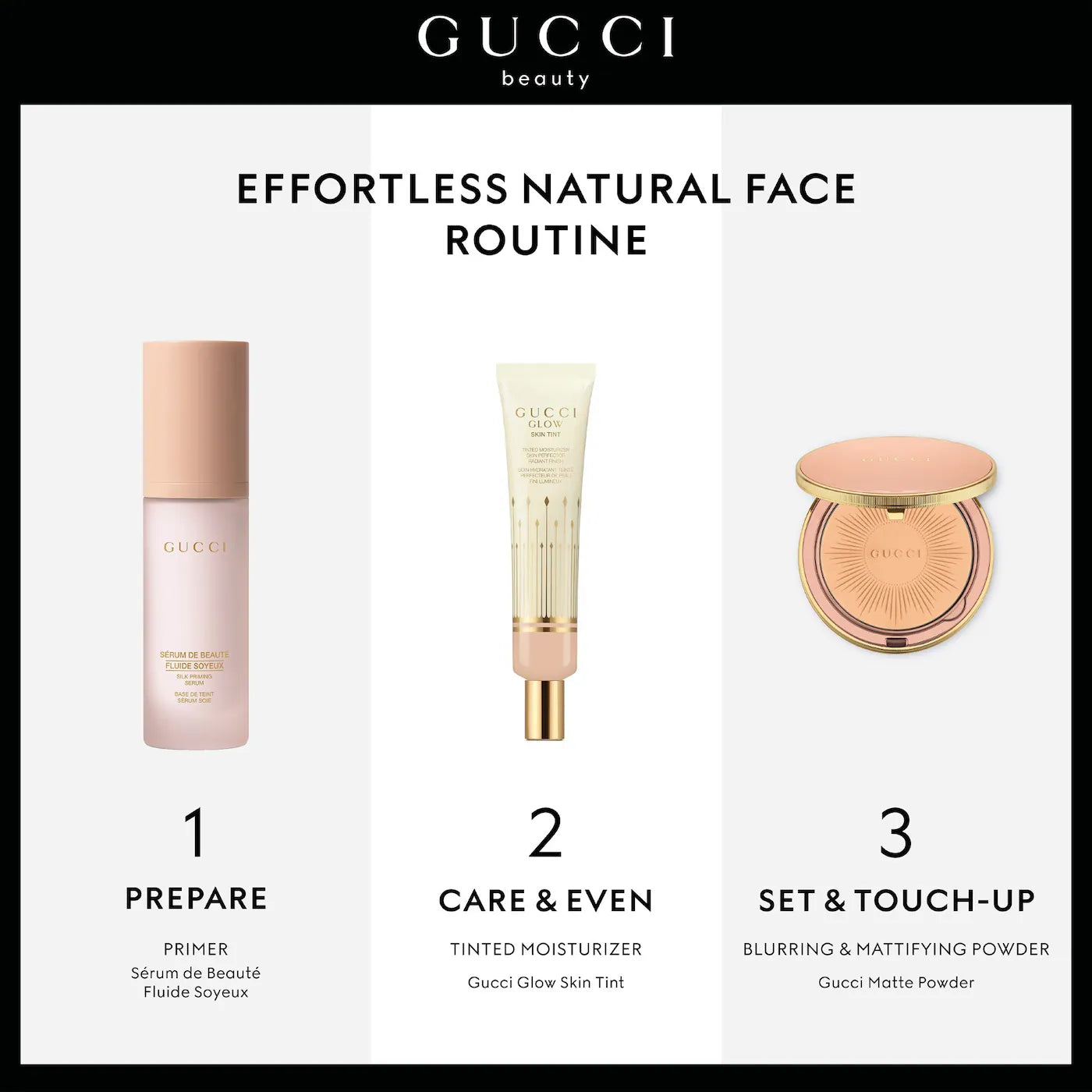 ✨ Gucci Mattifying Face Powder – 18 h Matte Finish