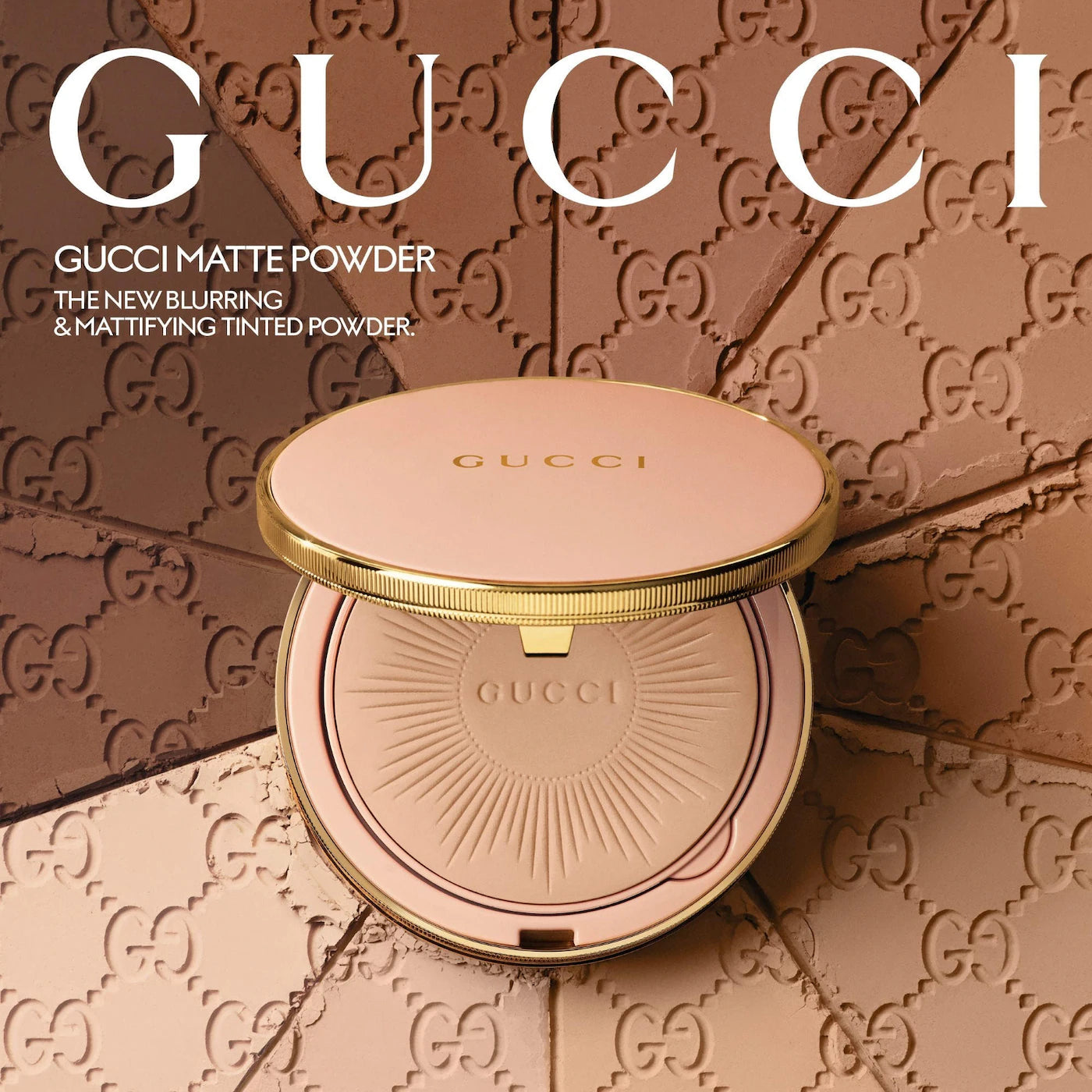 ✨ Gucci Mattifying Face Powder – 18 h Matte Finish