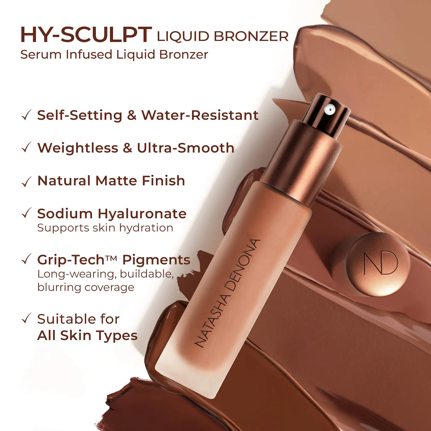HY-SCULPT Liquid Bronzer – Natasha Denona ☀️💧