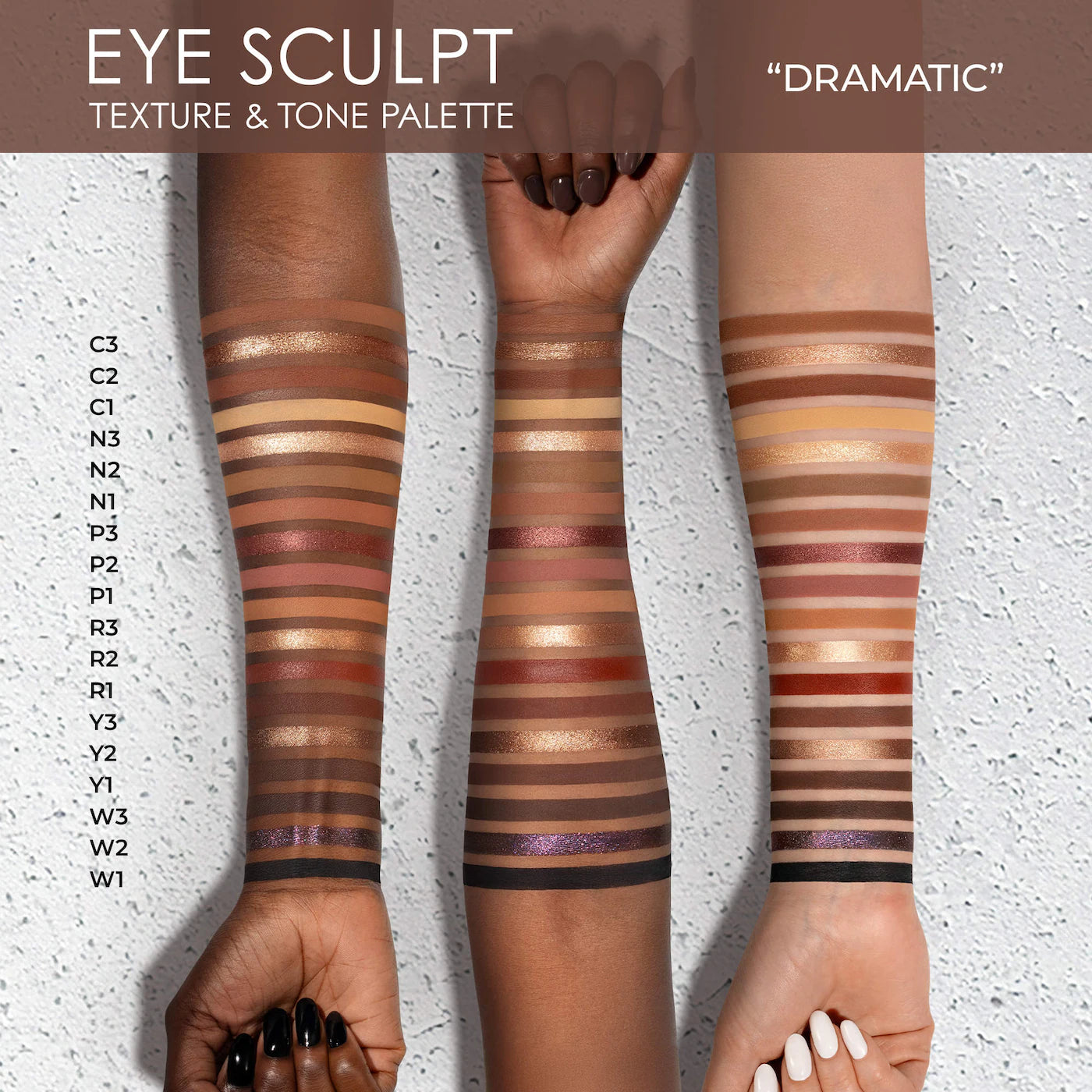 🎨 Eye Sculpt Texture & Tone Palette – Natasha Denona