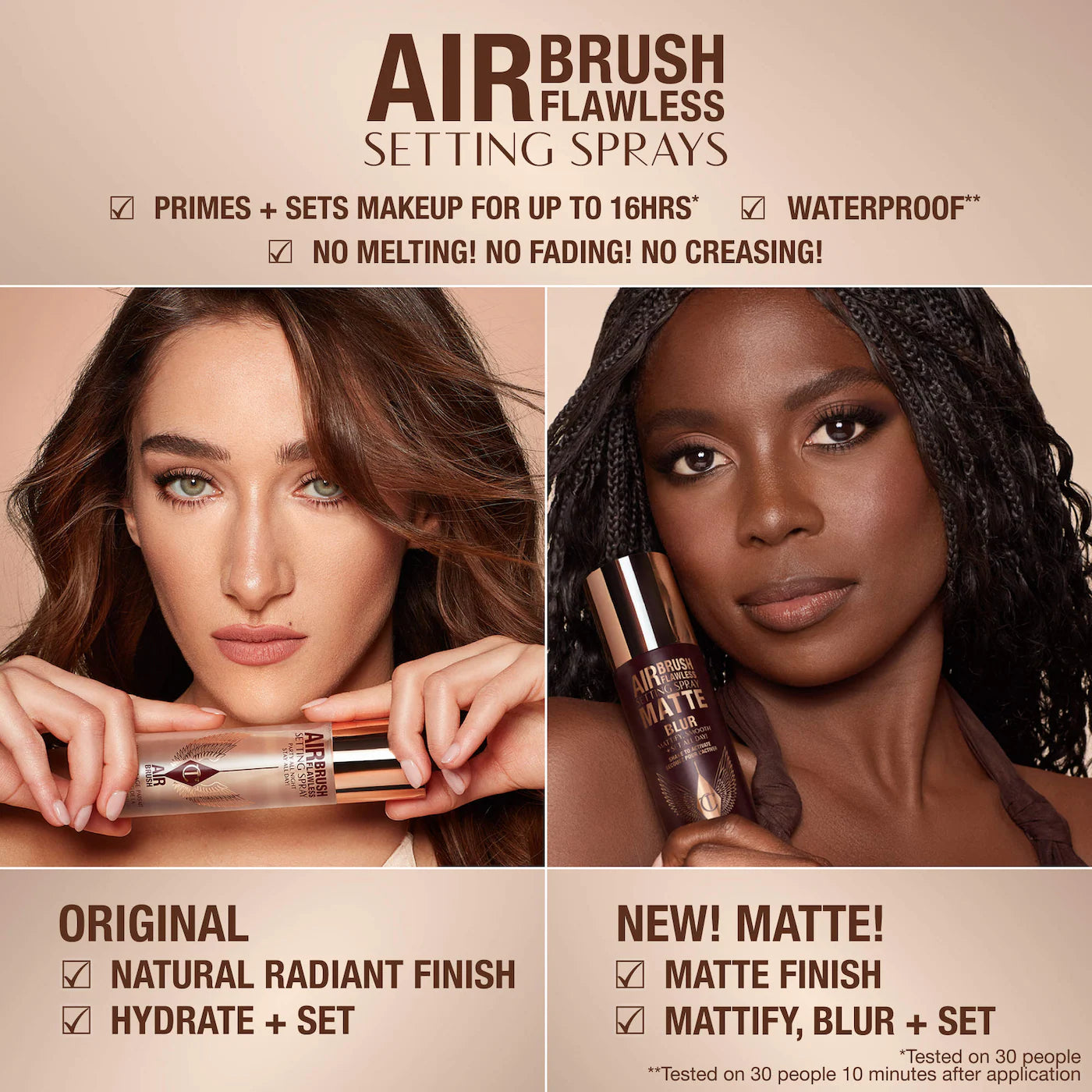 💦 Airbrush Flawless Matte Setting Spray – Charlotte Tilbury