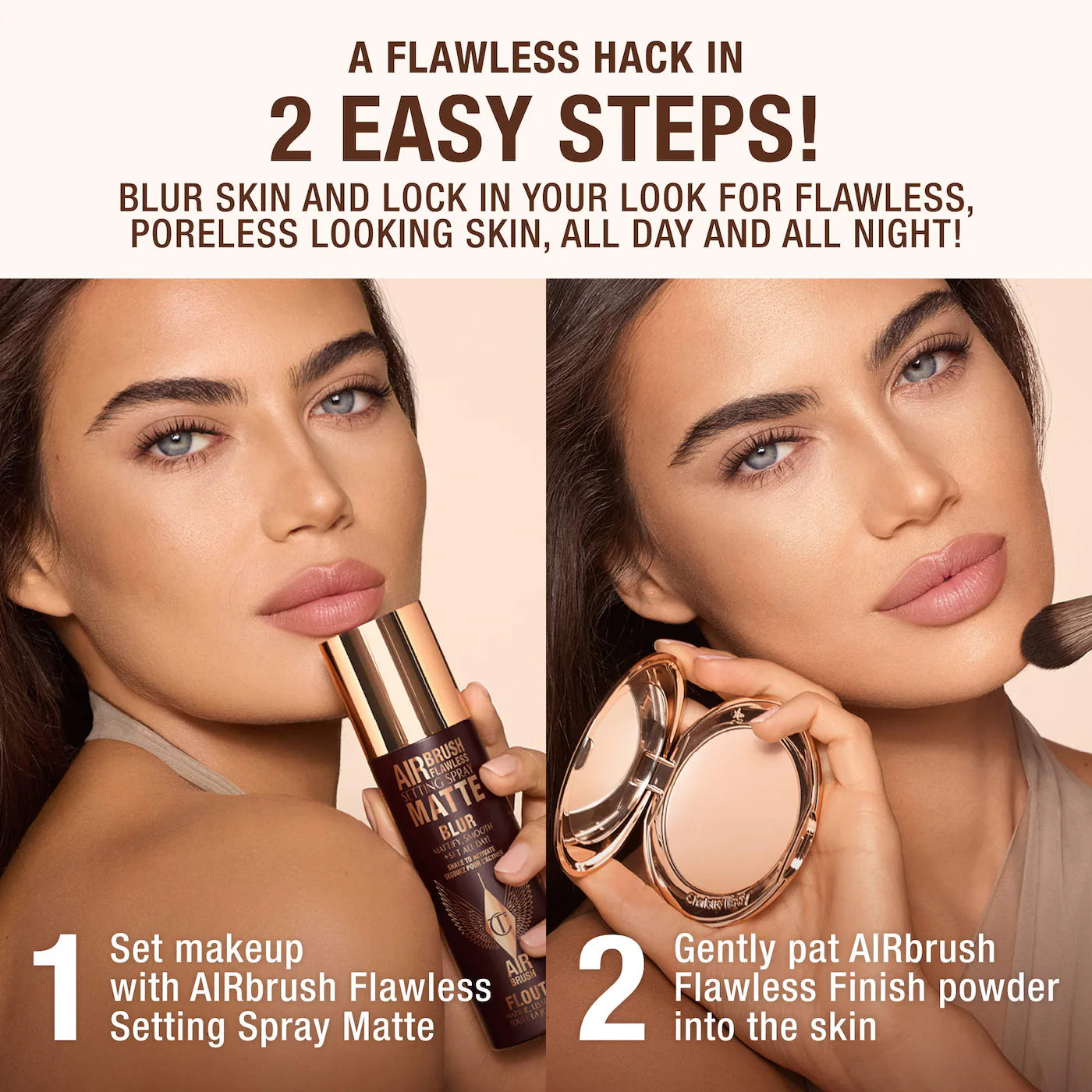 💦 Airbrush Flawless Matte Setting Spray – Charlotte Tilbury