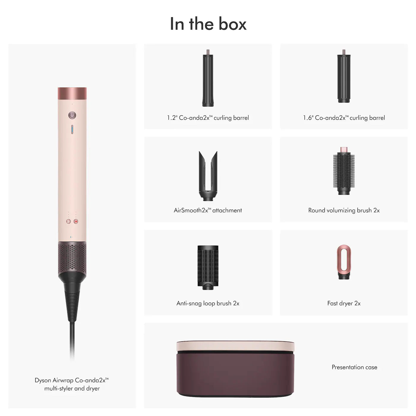 💫 Airwrap Co-anda2x™ – Dyson (Straight to Wavy)