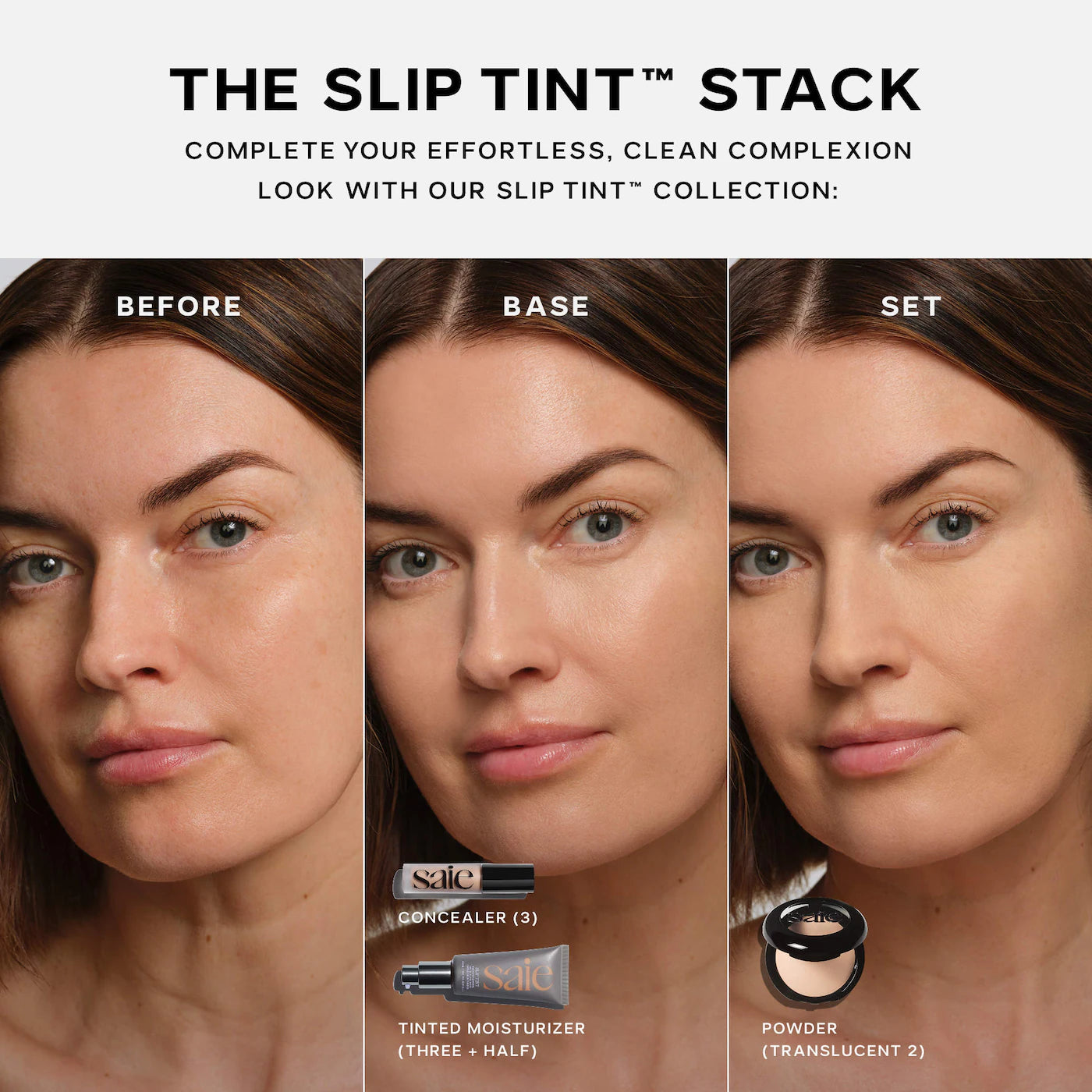 Saie Slip Tint™ Undetectable Baked Setting Powder
