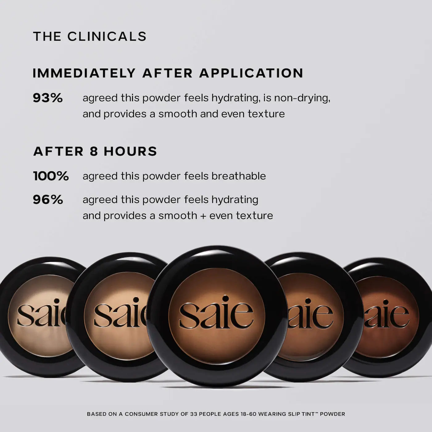 Saie Slip Tint™ Undetectable Baked Setting Powder