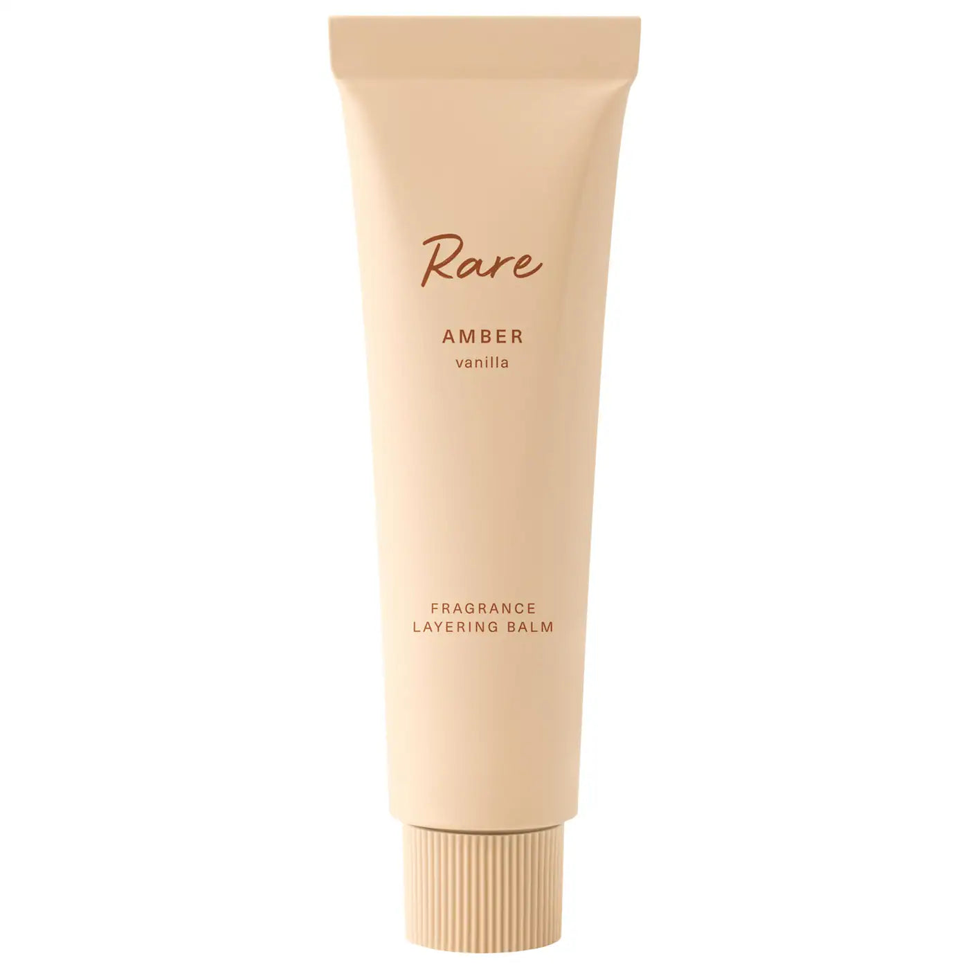 Rare Amber Vanilla Layering Balm – Perfume sólido Rare Beauty 💛