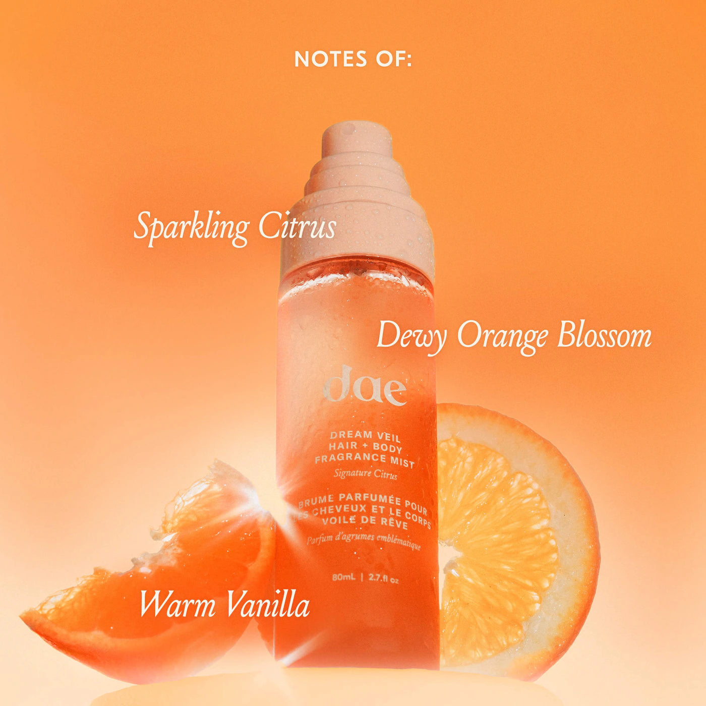 dae Dream Veil Signature Citrus Hair and Body Mist