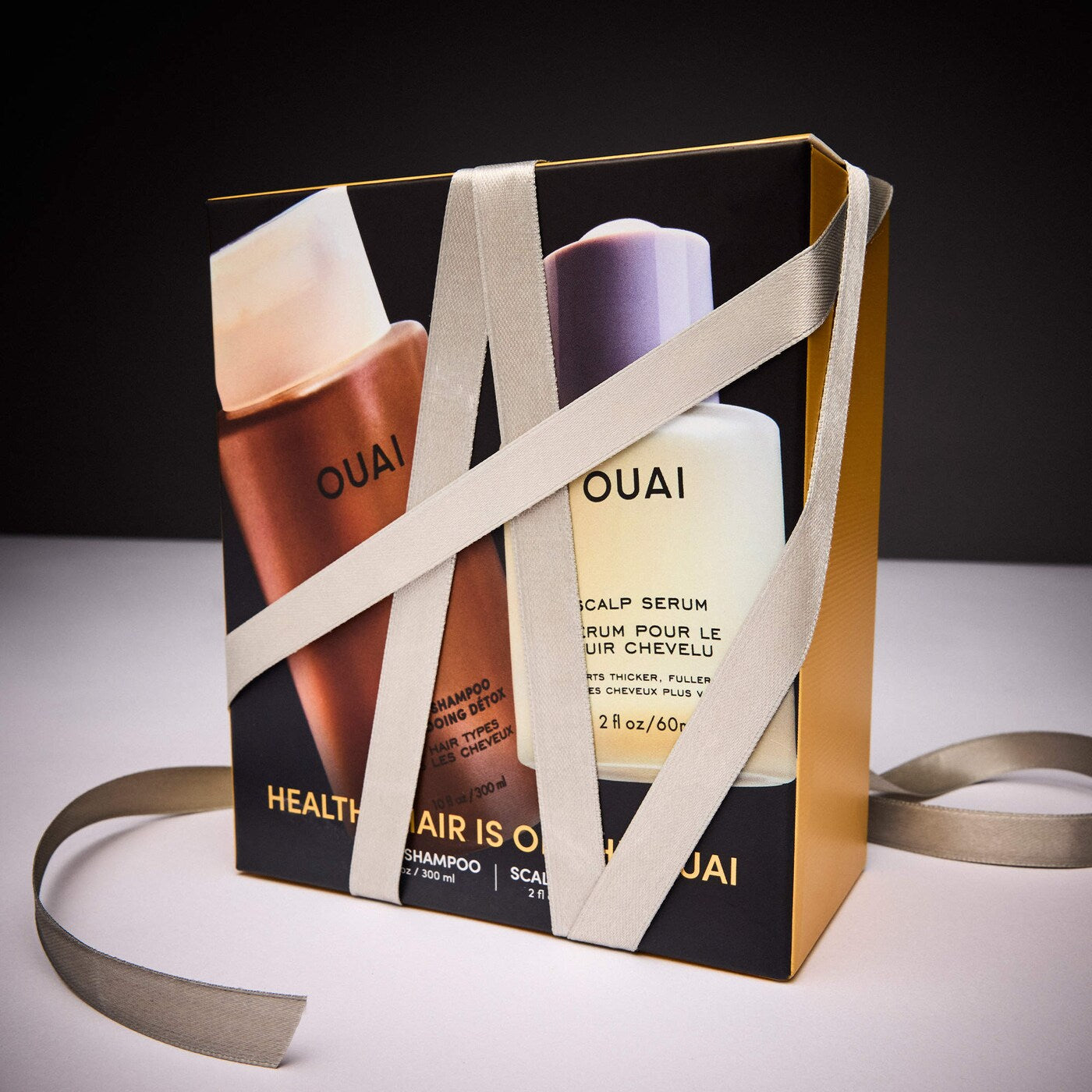 Detox Shampoo & Scalp Serum Hair Gift Set – OUAI 💆♀️✨ (Edición Limitada)