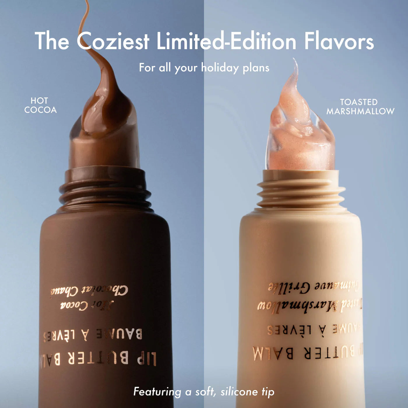 🎄 Holiday Trio Lip Butter Balm – Summer Fridays (Hot Cocoa + Toasted Marshmallow)