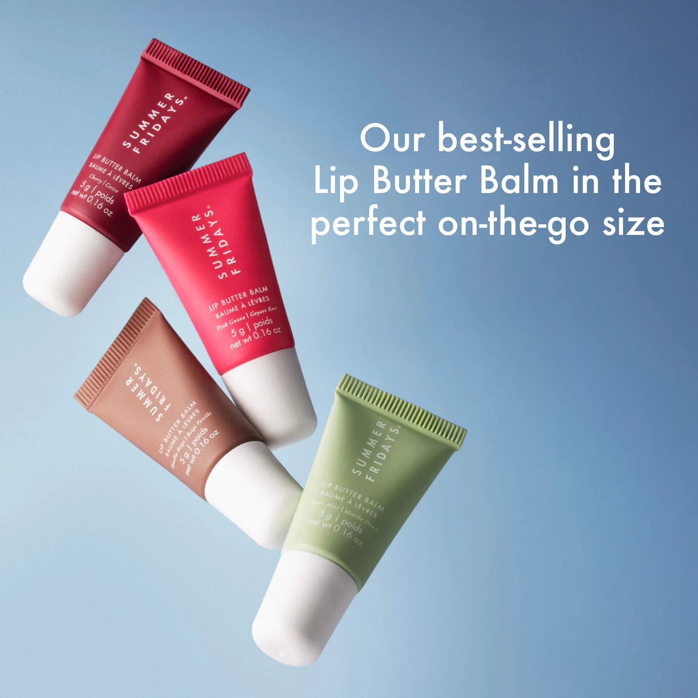 💖 The Lip Butter Balm Minis – Summer Fridays (Set 4 piezas)