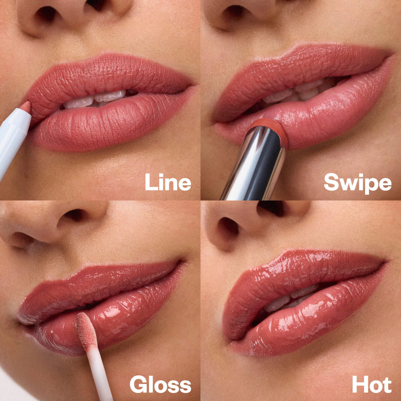 💄 Unbuttoned Lip Liner, Lipstick & Gloss – Kosas (Gift Set)