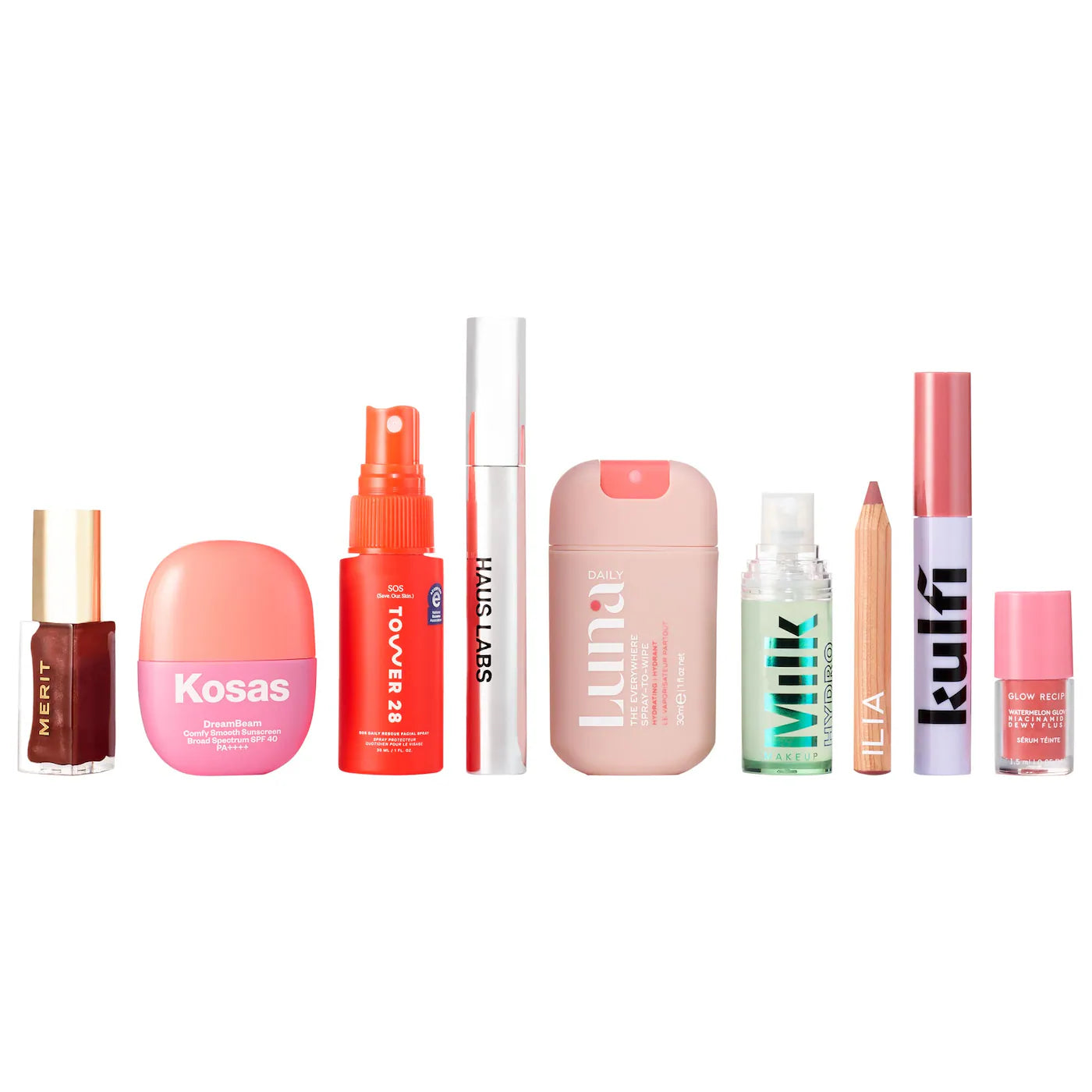 🌿 Cozy & Clean Makeup Value Set – Sephora Favorites (9 piezas)
