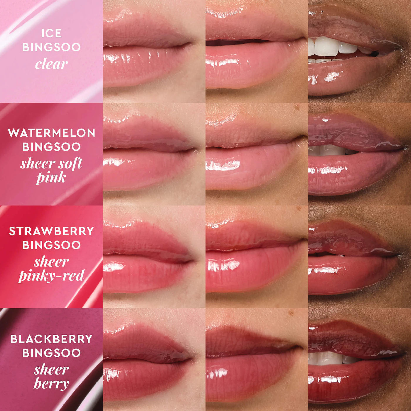 💖 Mini Glass Balm Lip Collection – Glow Recipe (Edición Limitada)