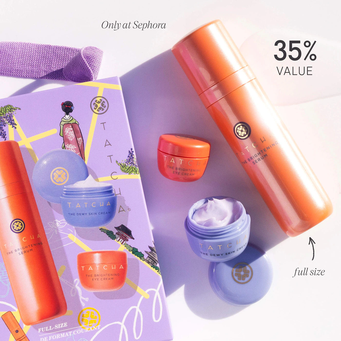 ✨ Dewy & Bright Trio – Tatcha
