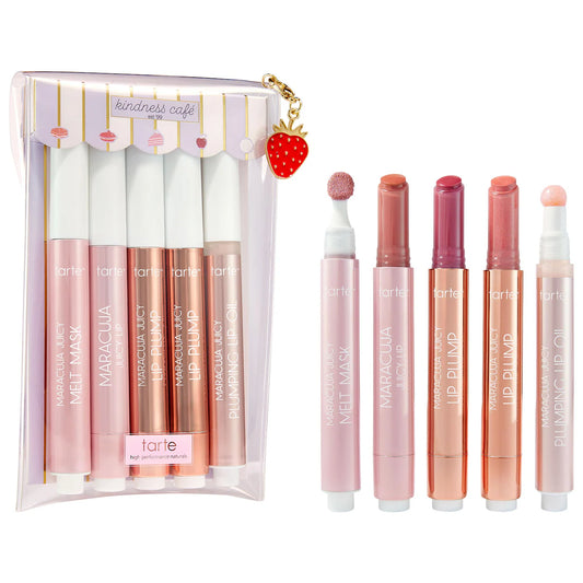🍬 Sweet Indulgences – Maracuja Juicy Lip Vault · Tarte (Edición Limitada)