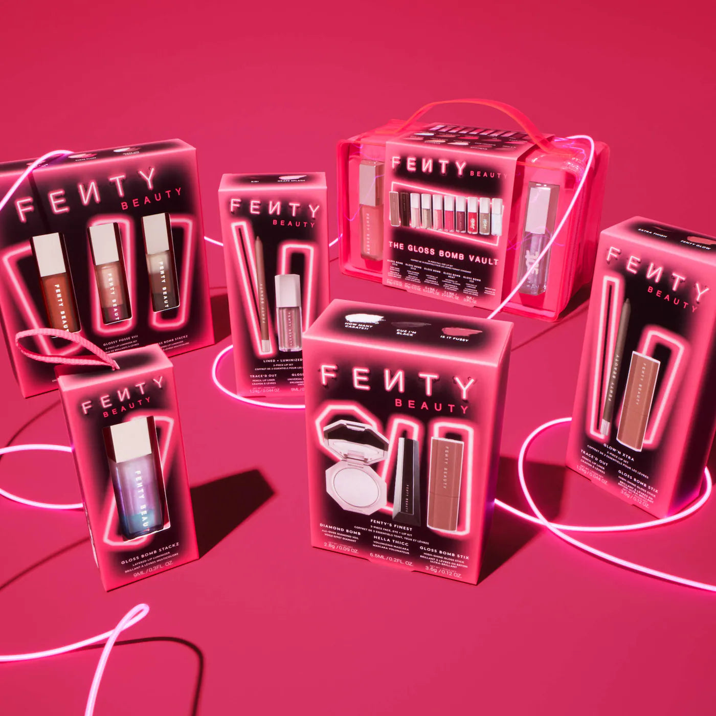 💎 Glossy Posse VIII – Fenty Beauty (3 Gloss Bomb · Edición Limitada)