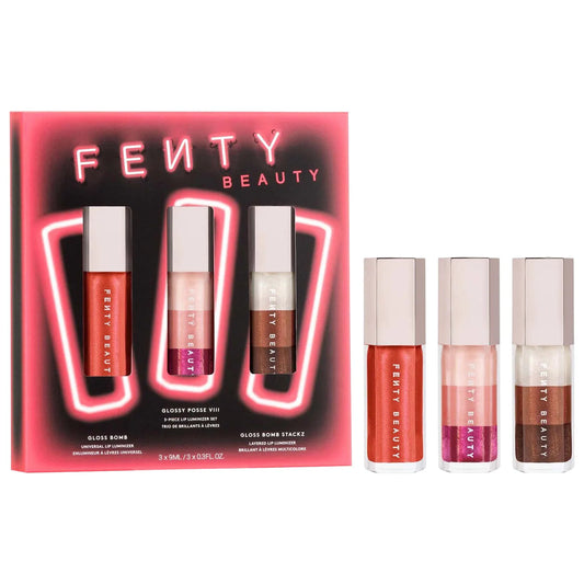 💎 Glossy Posse VIII – Fenty Beauty (3 Gloss Bomb · Edición Limitada)