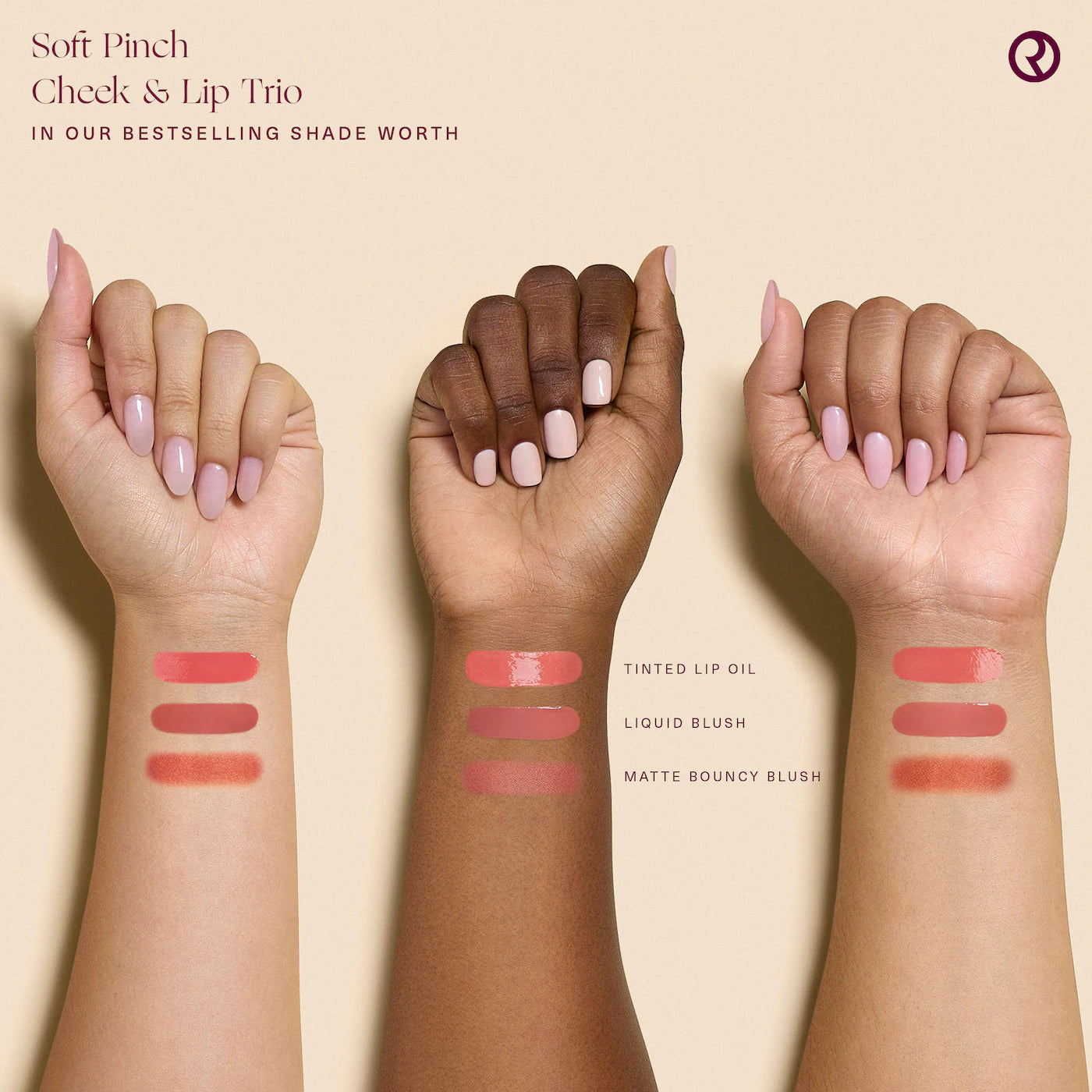 💖 Soft Pinch Cheek & Lip Trio – Rare Beauty (Edición Limitada)