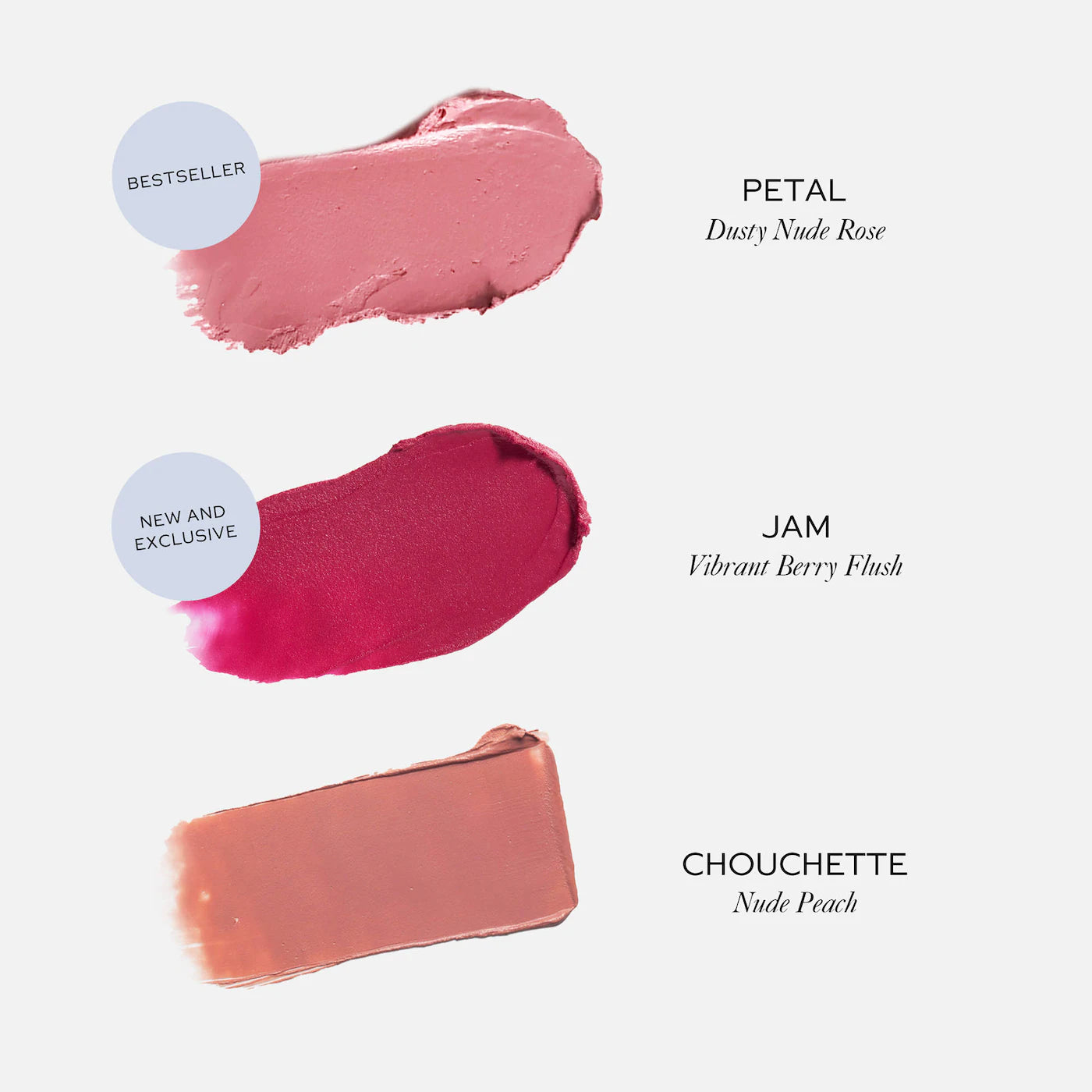 💖 Mini Baby Cheeks Trio – Westman Atelier (Petal · Jam · Chouchette)