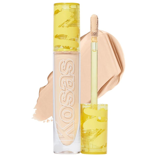 Corrector Kosas super cremoso y brillante con aplicador