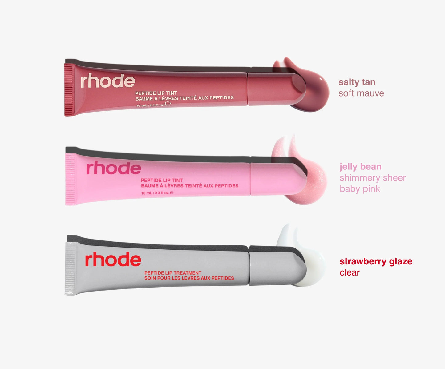 💋 Peptide Lip Trio – Rhode (los más amados)