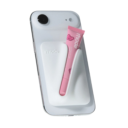 📱 Snap-On Lip Case (MagSafe) – rhode (Blanco)