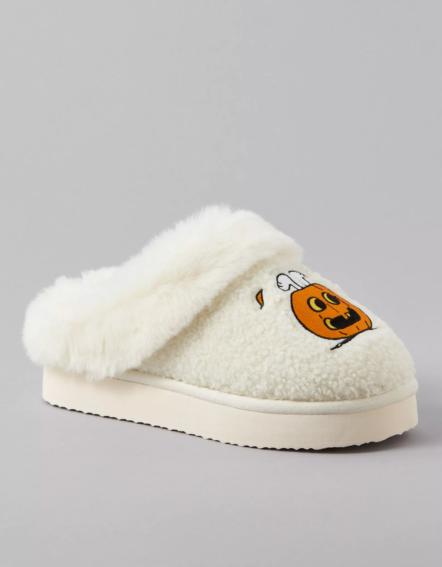 AE Snoopy Pumpkin Scuff Slipper
