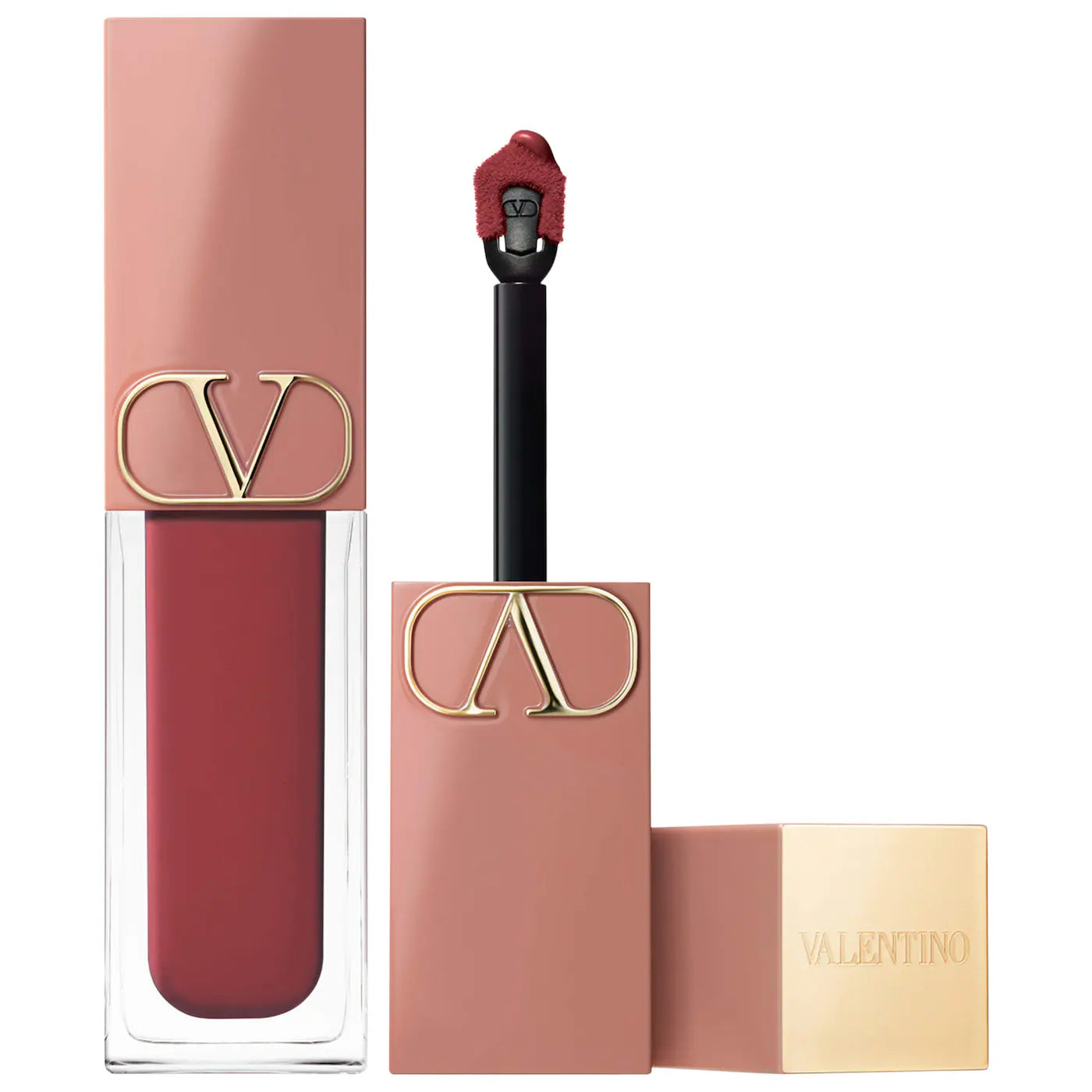 💋 Liquirosso 2-in-1 Lipstick & Blush – Valentino