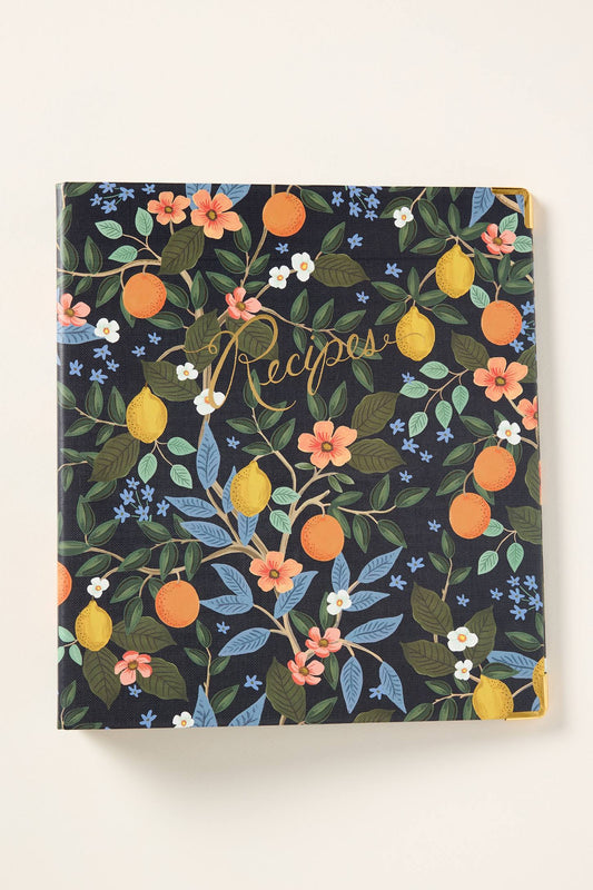 Rifle Paper Co. Recipe Binder