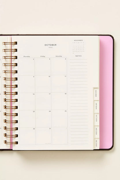 📒 Spiral Planner 17-Month 2025–2026 – Rifle Paper Co.