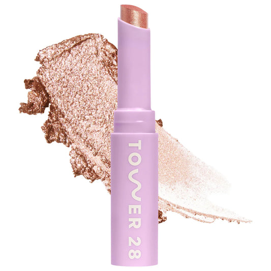 GoGo Cooling Shimmer Eyeshadow Stick – Tower 28 ❄️✨