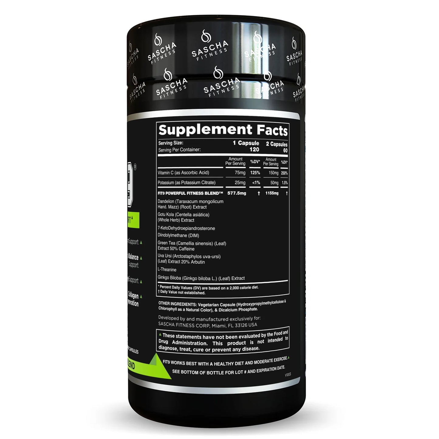 🔥 FIT 9 Fat Loss Support – Sascha Fitness