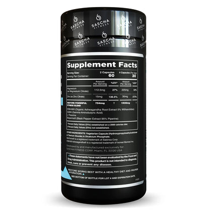 🌙 RESTORE Cortisol Night Support – Sascha Fitness