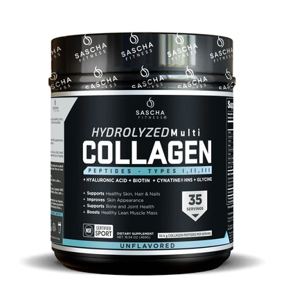 💧 Multi Collagen Hidrolizado – Sascha Fitness (Unflavored)