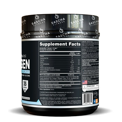 💧 Multi Collagen Hidrolizado – Sascha Fitness (Unflavored)
