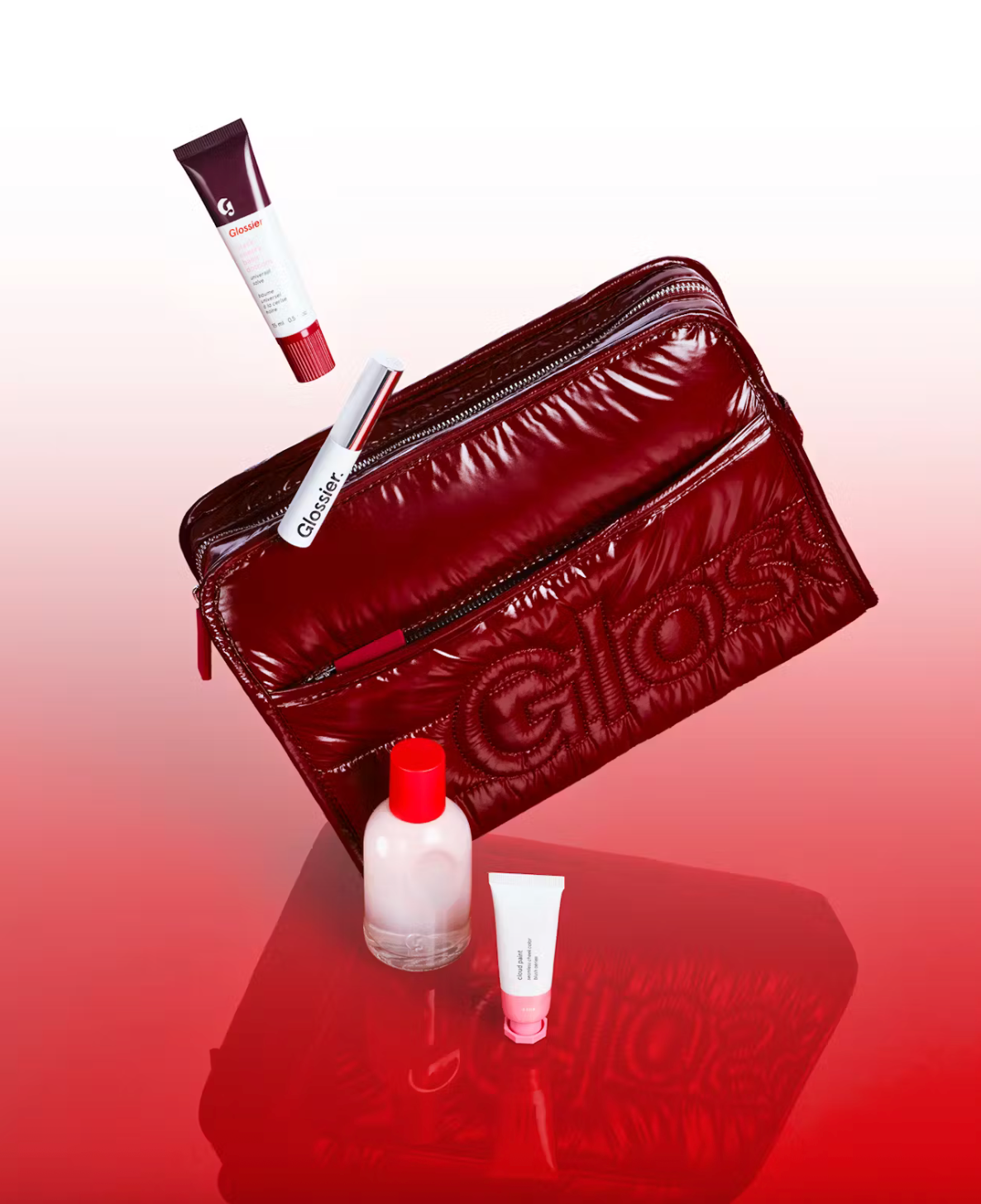 👜 Puffy Beauty Bag – Glossier (Edición Limitada)