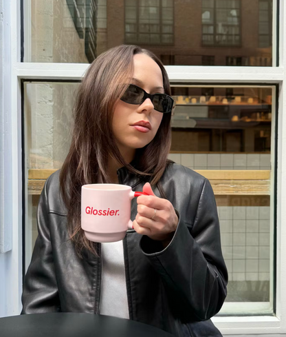 ☕️ Three-Eyed Smiley Mug – Glossier