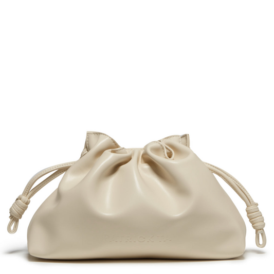 The Elevated Clutch in Cream