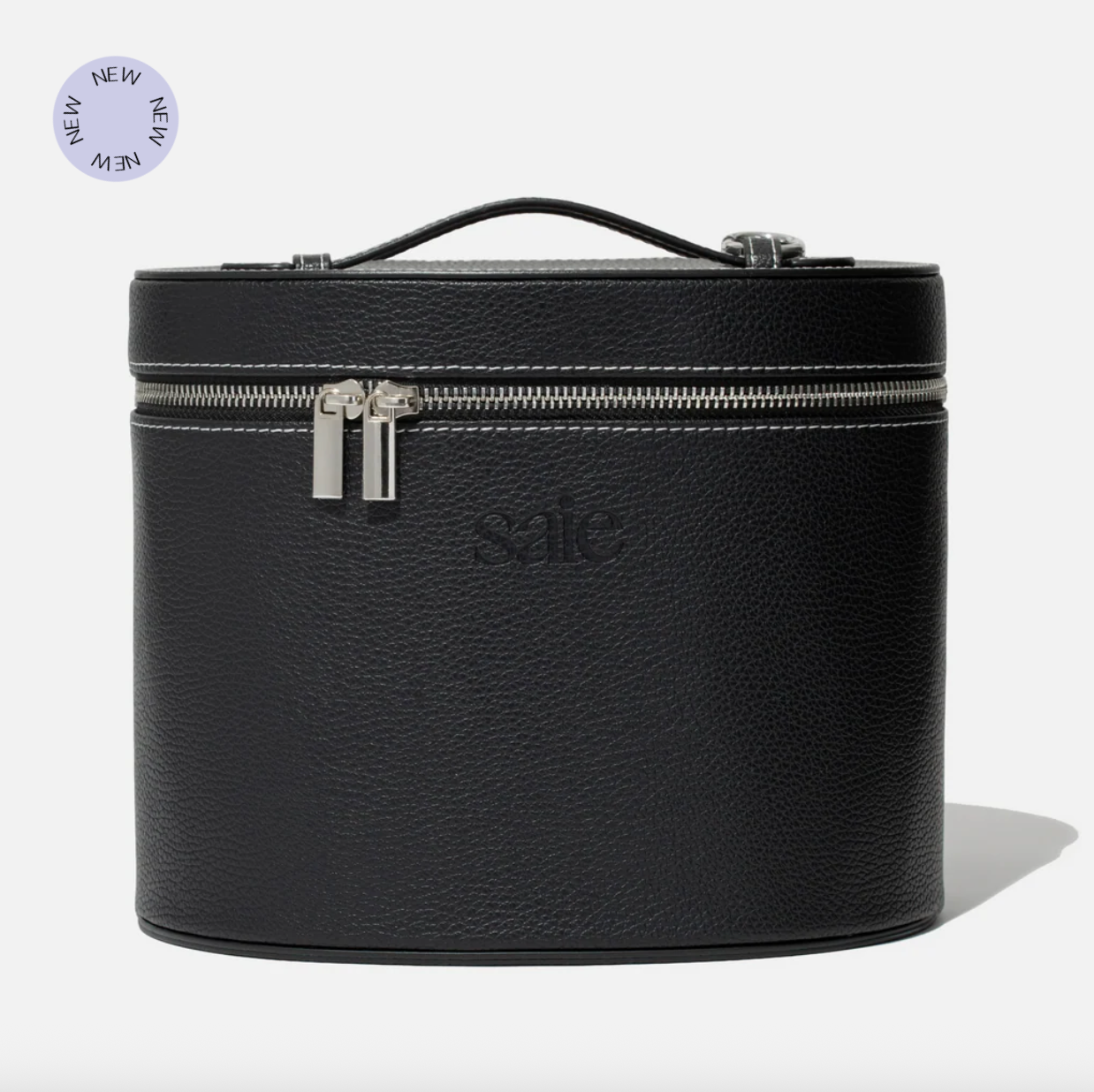 🖤 The Large Vanity Case (Midnight Black) – Saie