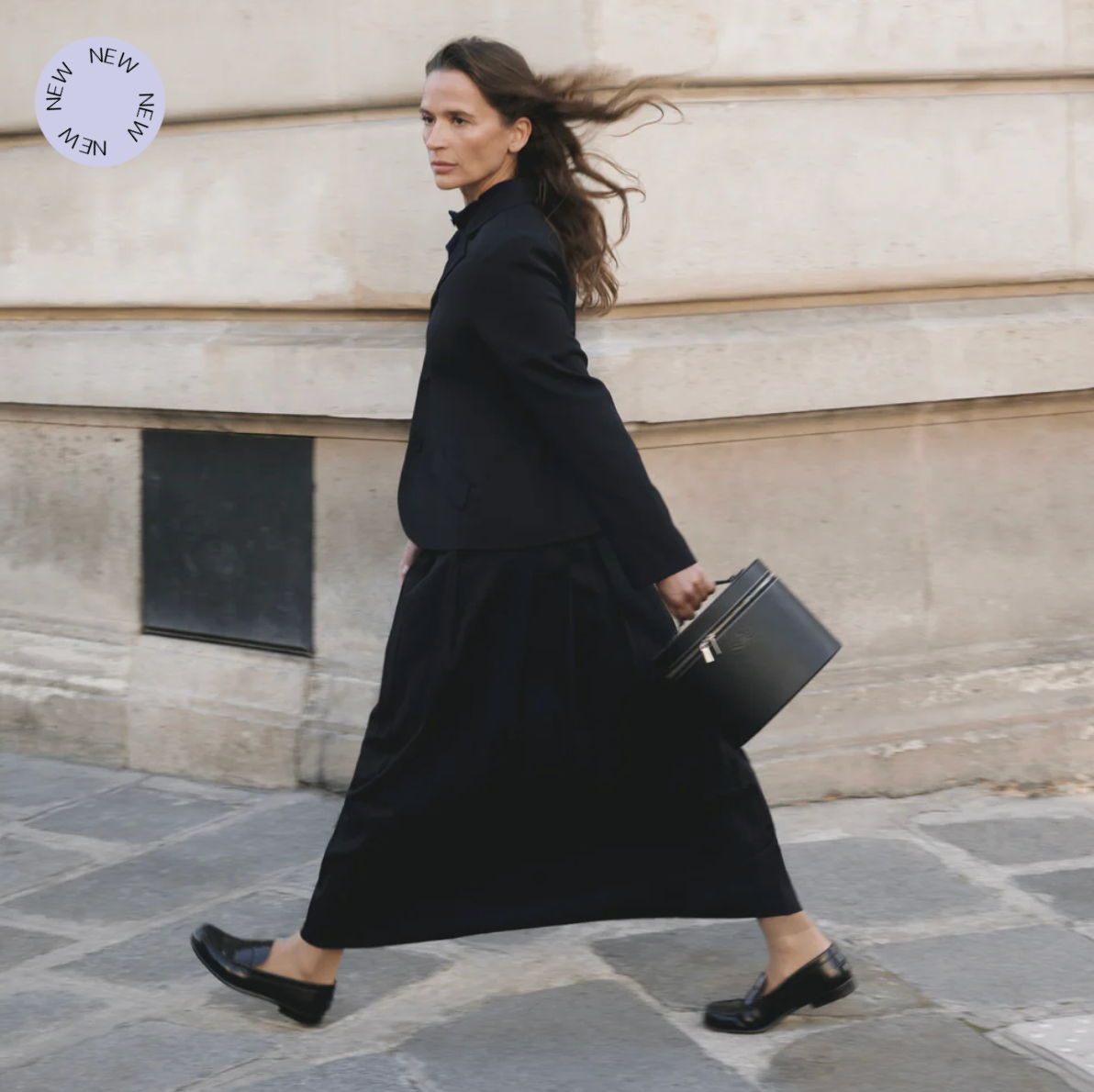 🖤 The Large Vanity Case (Midnight Black) – Saie