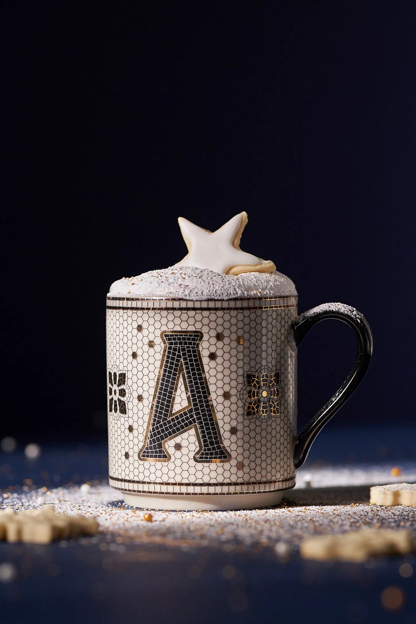 ☕ Bistro Tile Mug Monogram – Anthropologie