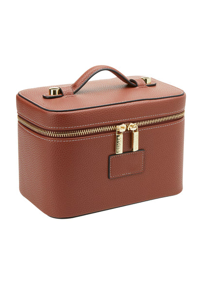 Ètoile Mini Neceser Mini Vanity Case - Ginger Brown