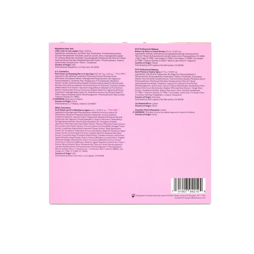 💋 Best of Lip Gift Set (7 pcs) – Target