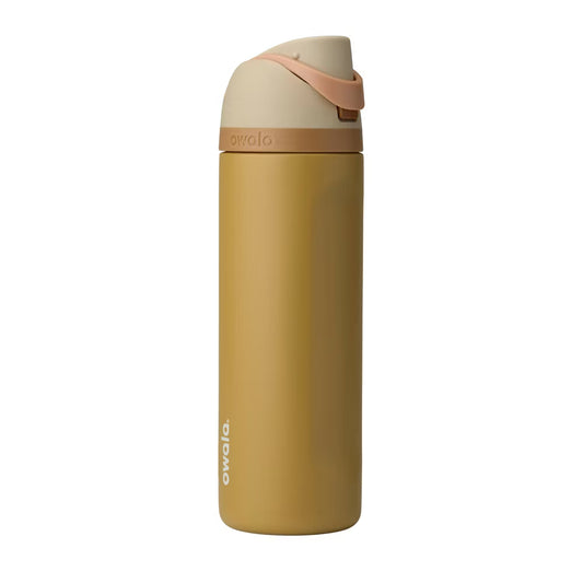 Owala FreeSip 24oz Heathered Yellow – Edición Especial