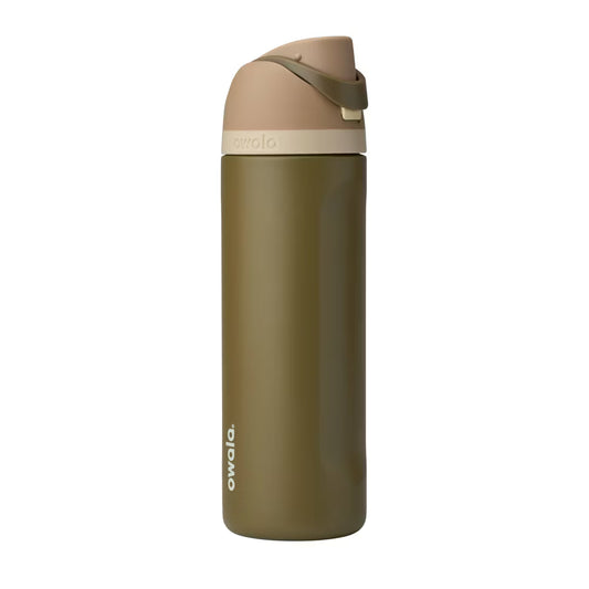 Owala FreeSip 24oz Dark Olive Green – Edición Especial